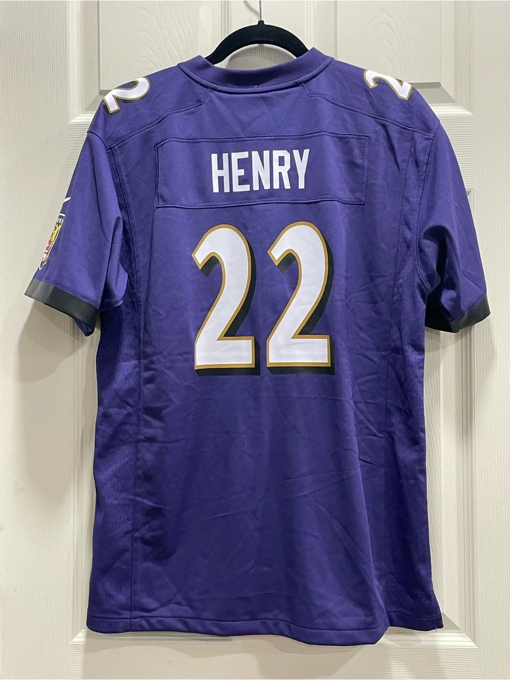 NWT Nike NFL Baltimore Ravens Derrick Henry #22 Jersey Purple Youth XL(18/20)